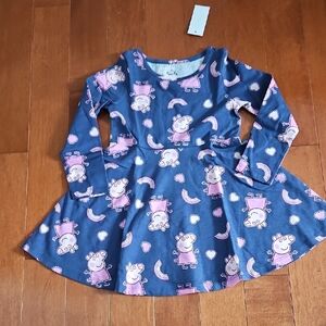 Nwt Infant Girl Peppa Pig Dress